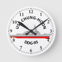 USS CHUNG-HOON - DDG-93 - ARLEIGH BURKE RUNDE WANDUHR