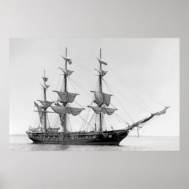 USS Constellation Poster (Vorne)