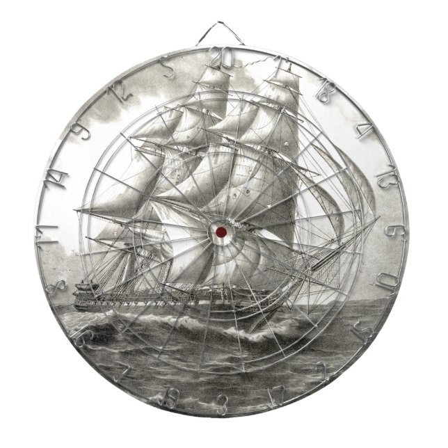 USS Constitution Dartscheibe (vorne)