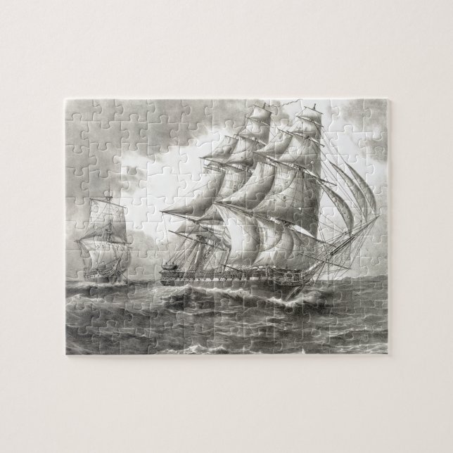 USS Constitution Puzzle (Horizontal)