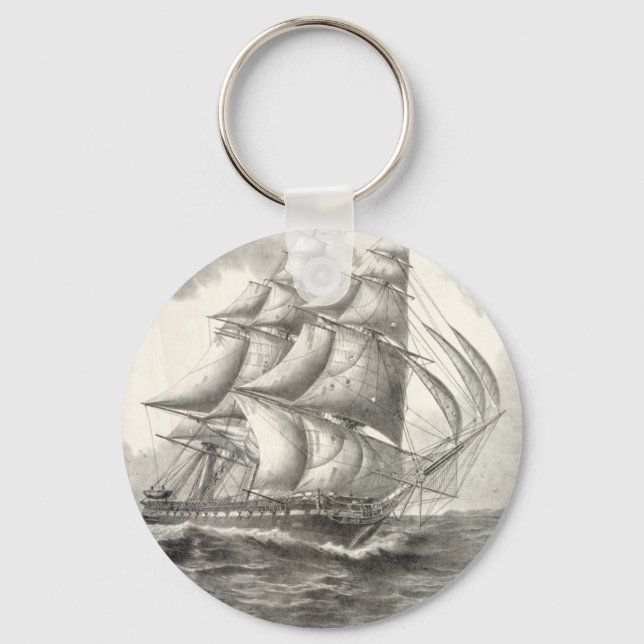 USS Constitution Schlüsselanhänger (Vorderseite)