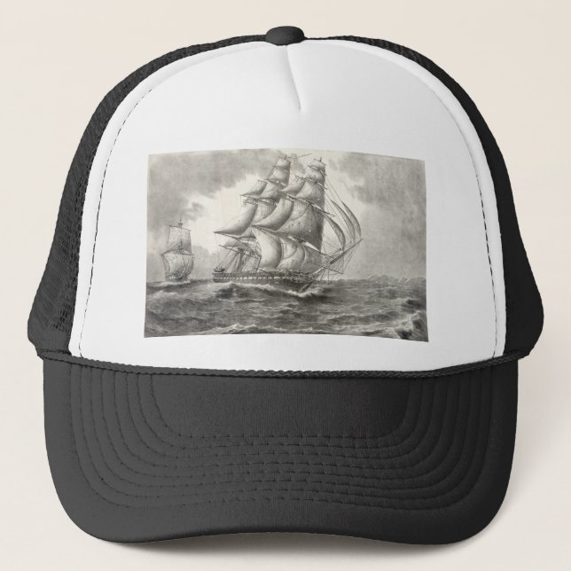 USS Constitution Truckerkappe (Vorderseite)