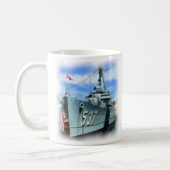 USS das Sullivans (DD-537) Tasse (Links)
