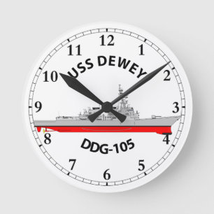 USS DEWEY - DDG-105 - ARLEIGH BURKE RUNDE WANDUHR