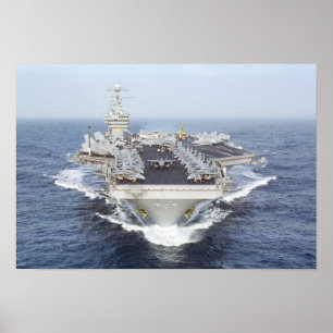USS Dwight D. Eisenhower (CVN 69) Poster