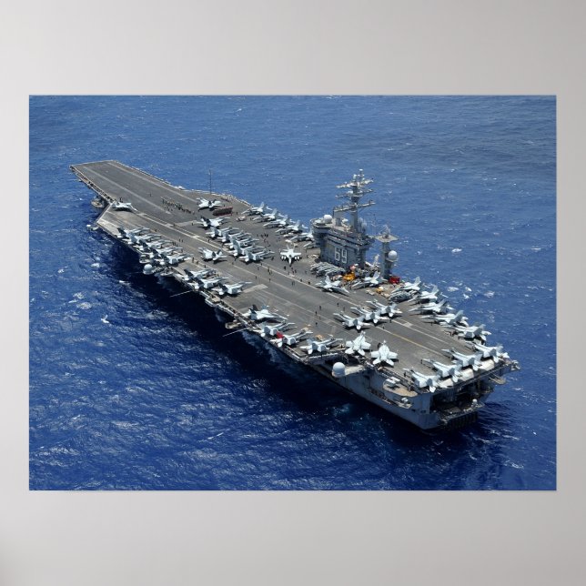 USS Dwight D. Eisenhower (CVN 69) Poster (Vorne)