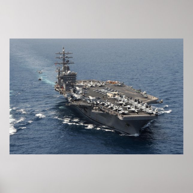 USS Dwight D. Eisenhower (CVN 69) Poster (Vorne)