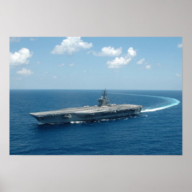 USS Dwight D. Eisenhower (CVN 69) Poster (Vorne)