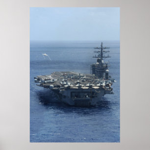 USS Dwight D. Eisenhower (CVN 69) Poster