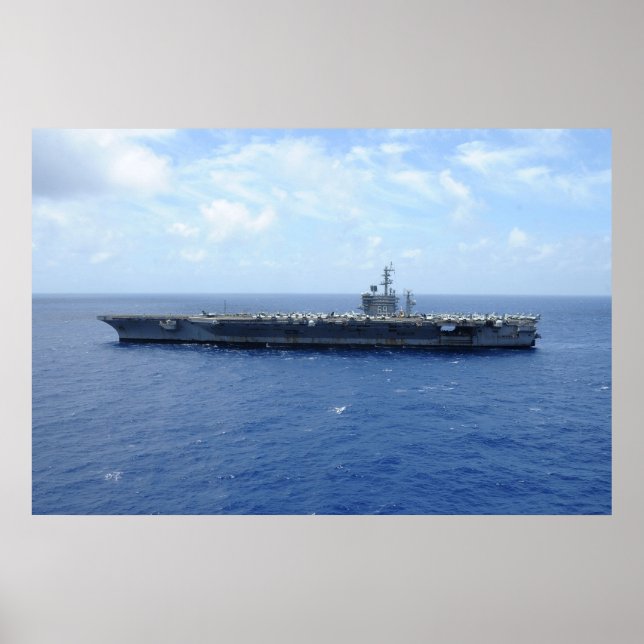 USS Dwight D. Eisenhower (CVN 69) Poster (Vorne)