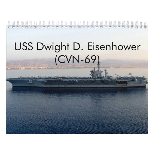 USS Dwight Eisenhower Kalender (Titelbild)