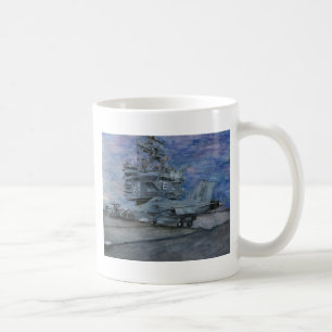 USS ENTERPRISE CVN-65 KAFFEETASSE