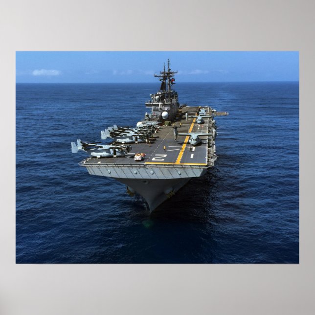USS Essex (LHD 2) Poster (Vorne)