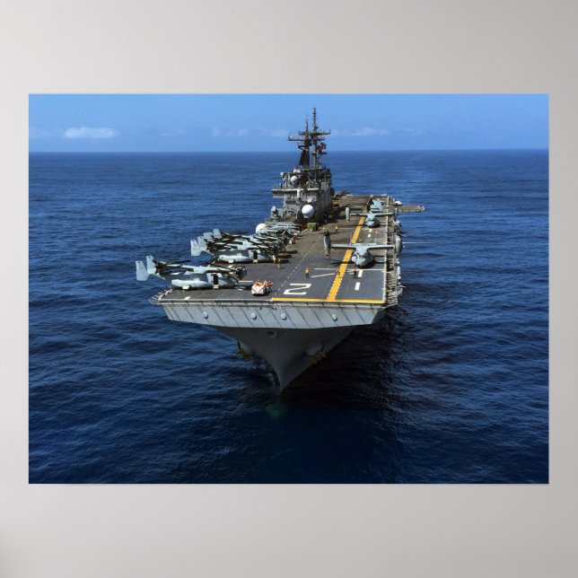USS Essex (LHD 2) Poster (Vorne)