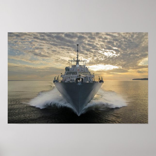 USS Fort Worth (LCS 3) Poster (Vorne)