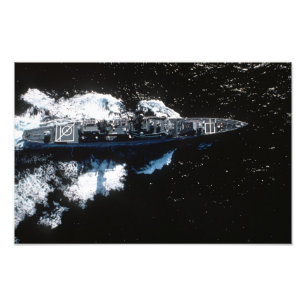 USS FOX CG-33 DLG-33 FOTODRUCK