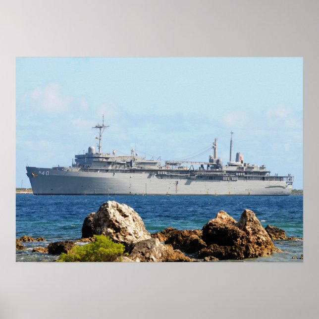 USS Frank Cable (AS 40) Poster (Vorne)