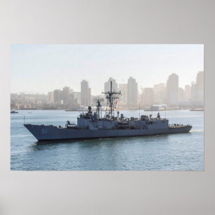 USS Gary (FFG 51) Poster