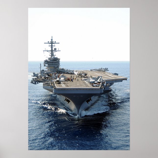 USS George H.W. Bush (CVN 77) Poster (Vorne)