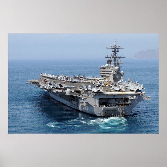 USS George H.W. Bush (CVN 77) Poster (Vorne)