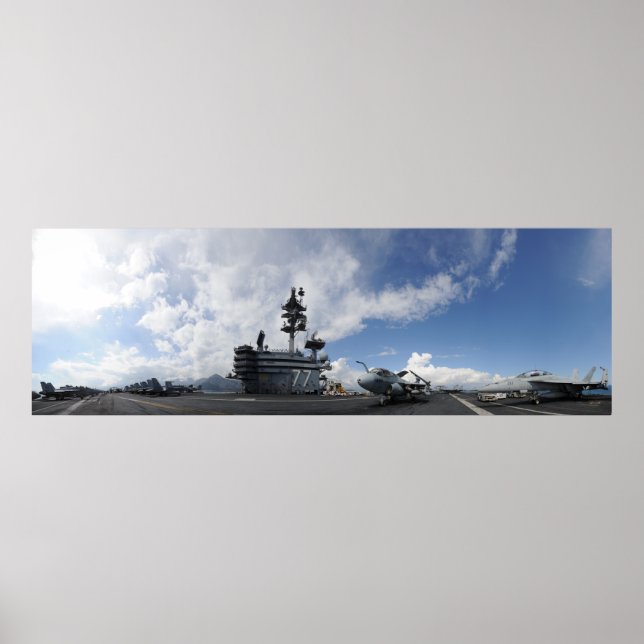 USS George H.W. Bush (CVN 77) Poster (Vorne)