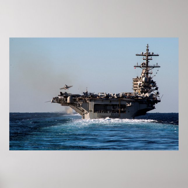 USS George H.W. Bush (CVN 77) Poster (Vorne)