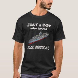USS George Washington CVN 73 Aircraft Carrier Vete T-Shirt