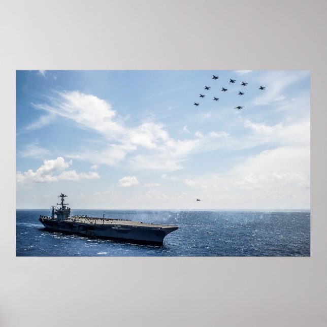 USS George Washington (CVN 73) Poster (Vorne)