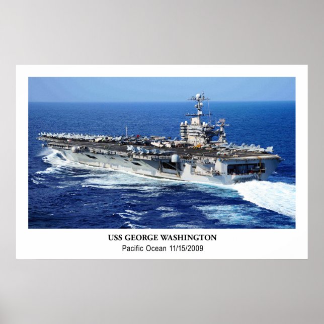 USS George Washington (CVN-73) Poster (Vorne)