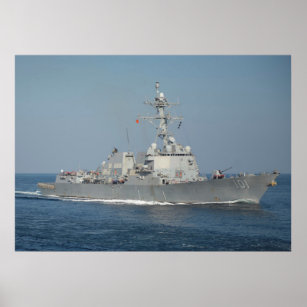 USS Gridley (DDG 101) Poster
