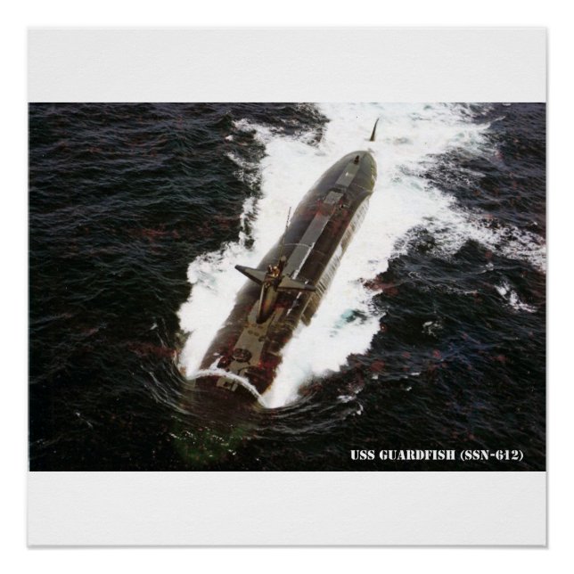 USS GUARDFISH POSTER (Vorderseite)
