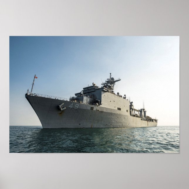 USS Harpers Ferry (LSD 49) Poster (Vorne)