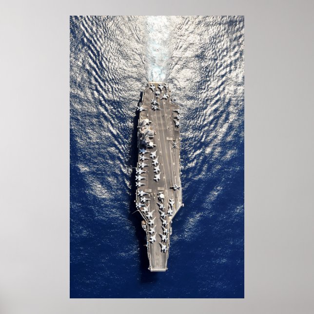 USS Harry S. Truman (CVN 75) Poster (Vorne)