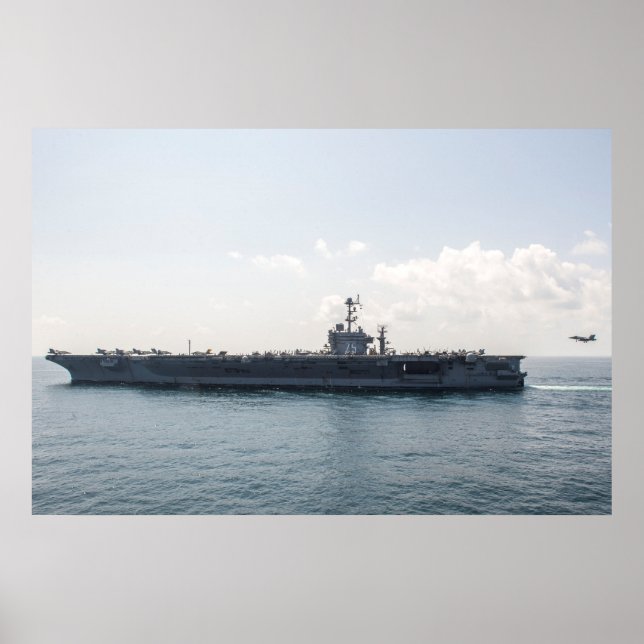 USS Harry S. Truman (CVN 75) Poster (Vorne)