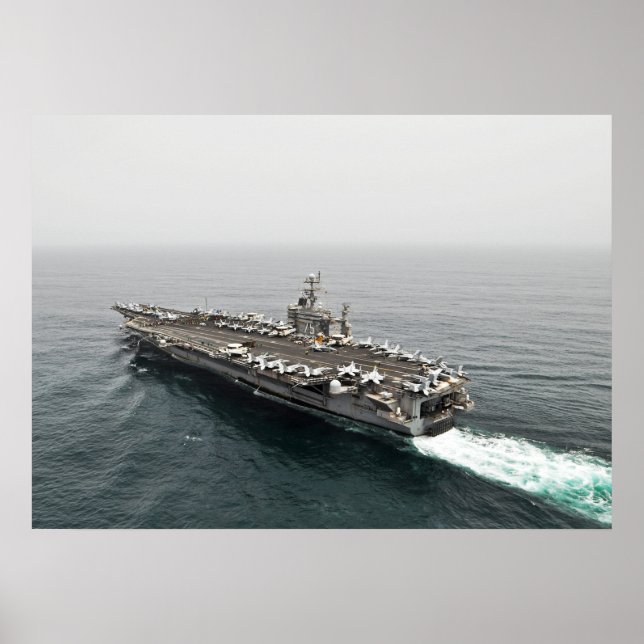 USS Harry S. Truman (CVN 75) Poster (Vorne)