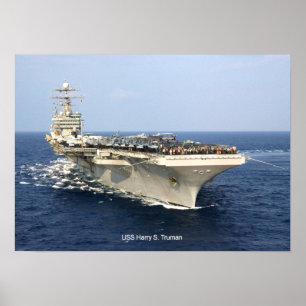 USS Harry S. Truman Poster