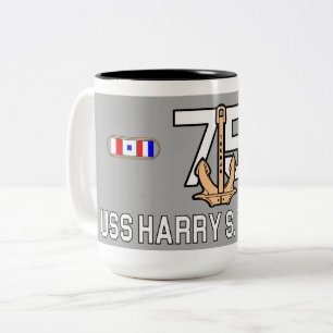 USS HARRY S. TRUMAN TASSE CVN-75 BUCK STOPS HIER
