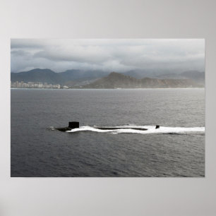 USS Hawaii (SSN 776) Poster