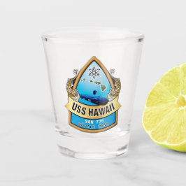 USS Hawaii (SSN-776) Schnapsglas