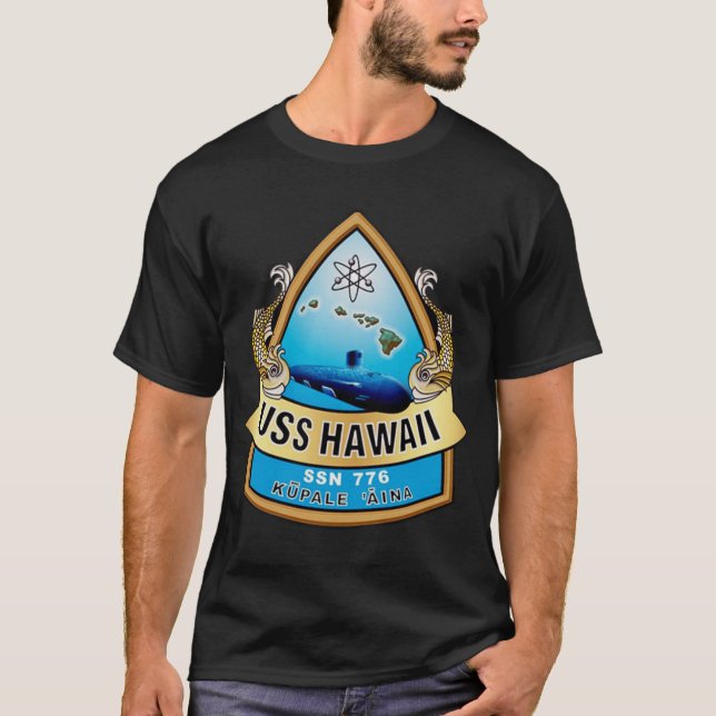 USS Hawaii (SSN-776) T-Shirt (Vorderseite)