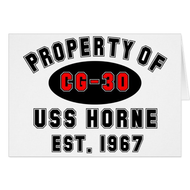 USS Horne (Vorderseite (Horizontal))