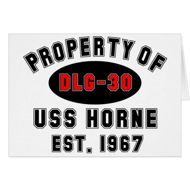 USS Horne DLG-30 (Vorderseite (Horizontal))