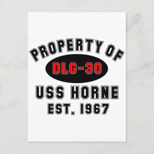 USS Horne DLG-30 Postkarte
