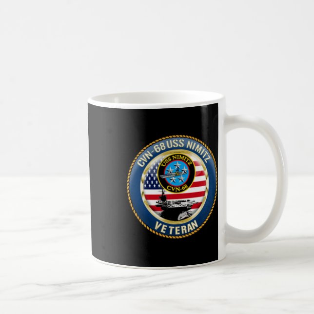 Uss Independence Cv-62 Flugzeugträger Veteran Fl Kaffeetasse (Rechts)