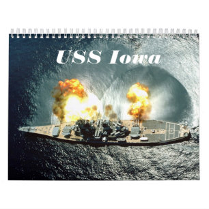 USS Iowa Calendar Kalender
