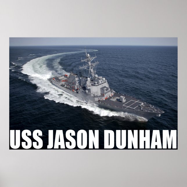 USS Jason Dunham Poster (Vorne)