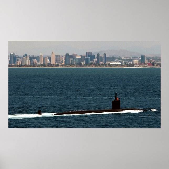 USS Jefferson City (SSN 759) Poster (Vorne)
