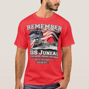 USS Juneau CL52 Atlantaclass Lichtkreuzer Veteran T-Shirt