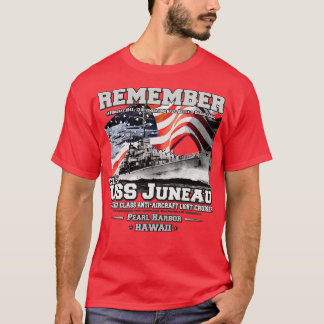 USS Juneau CL52 Atlantaclass Lichtkreuzer Veteran T-Shirt