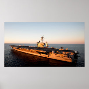 USS Karl Visnon (CVN 70) Poster